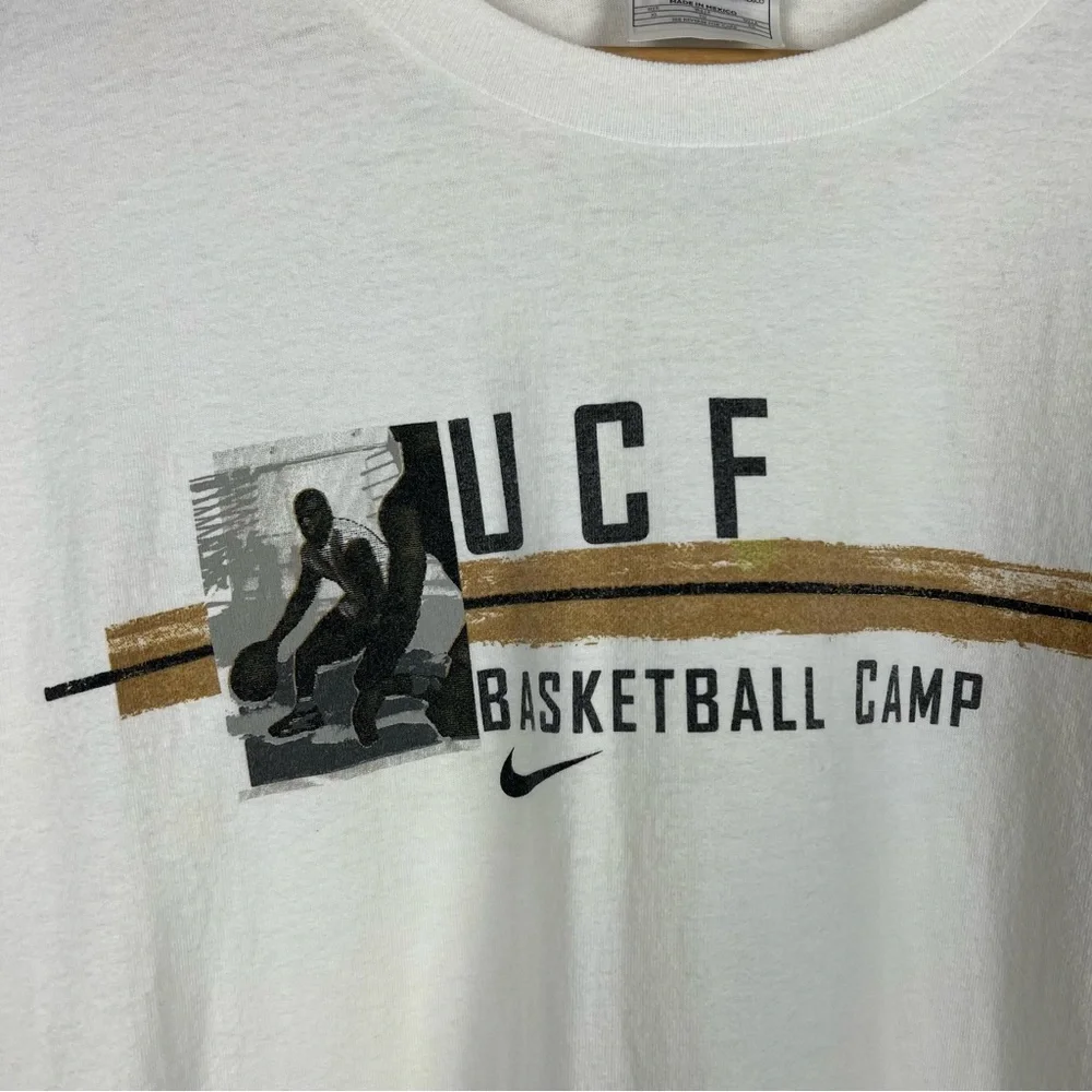 Vintage 1990s University Of Central Florida Basketball Nike T-Shirt XL - Picture 2 of 12